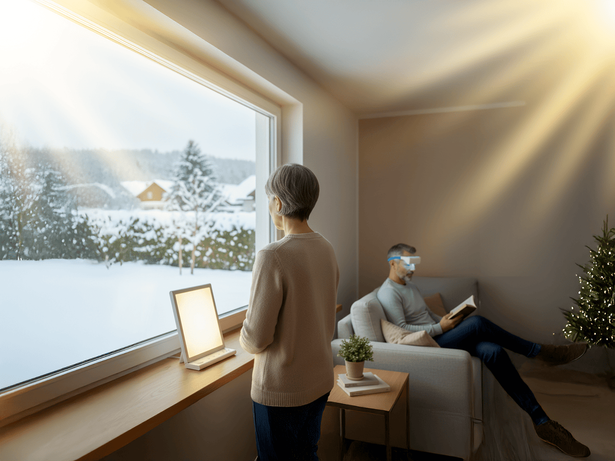 Lack of light in winter: understanding it and getting organised
