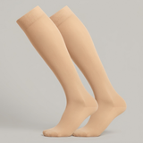 Class 1 Compression Knee-Highs – pair of beige knee-high socks