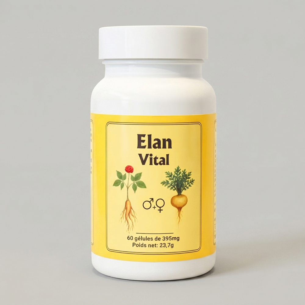 Elan Vital – bottle of 60 capsules