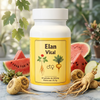 Elan Vital – bottle with maca and ginseng roots and watermelon
