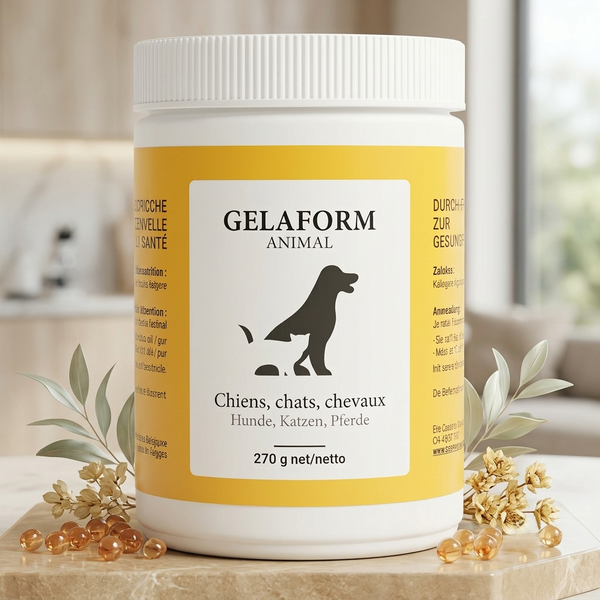 GELAFORM Animal – Dose in einem hellen Innenraum