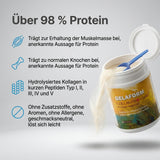 GELAFORM Collagen+ «Gold»: Infografik, über 98 % Protein