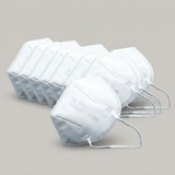 FFP2 Masks (Pack of 10) – stack of white masks