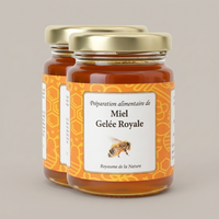 Gelée Royale sur Miel – deux pots de 125 g