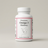 Premium Omega-3 MADAME – flacone da 60 capsule di olio di krill
