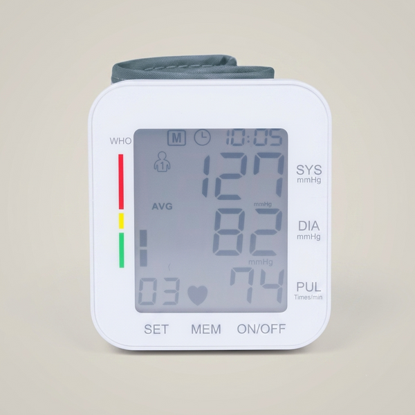 Handgelenk-Blutdruckmessgerät – Messgerät mit grossem LCD-Display