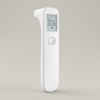 Termometro senza contatto – termometro frontale bianco con display