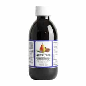 ActivTrans, mélange naturel de pruneau, poire, chicorée et romarin, soutient le bien-être digestif.