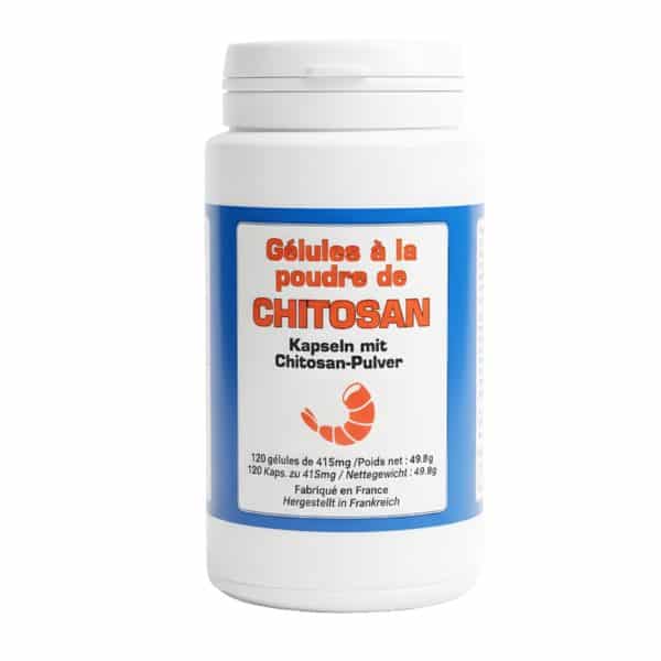 Lipo-Elimination contient du chitosan, une fibre naturelle surnommée le “piège à graisses” qui agit comme une “éponge” à lipides.