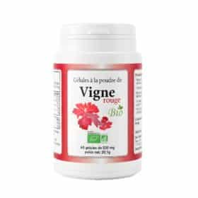 Riche en antioxydants, la Vigne Rouge Bio aide à soulager les sensations de jambes lourdes et contribue à réduire les varices.