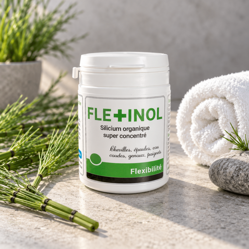 Flexinol est un gel de massage au silicium organique, à la texture légère et à la sensation fraîche. À masser sur les zones de mobilité, après l’effort ou en fin de journée.