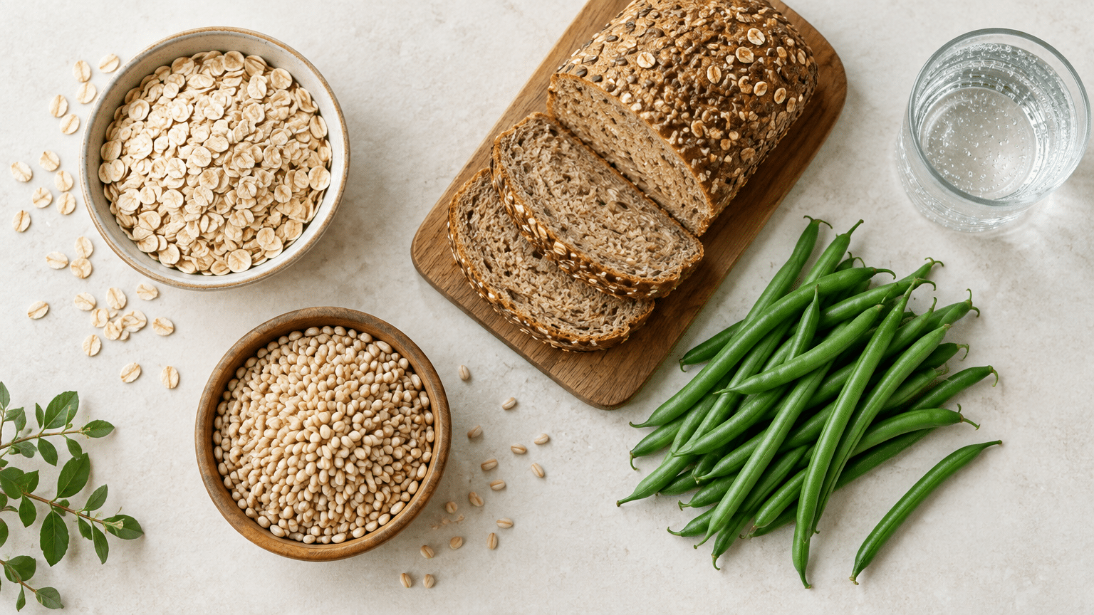 Le silicium est naturellement présent dans certains aliments, notamment l’avoine, l’orge et les céréales complètes.