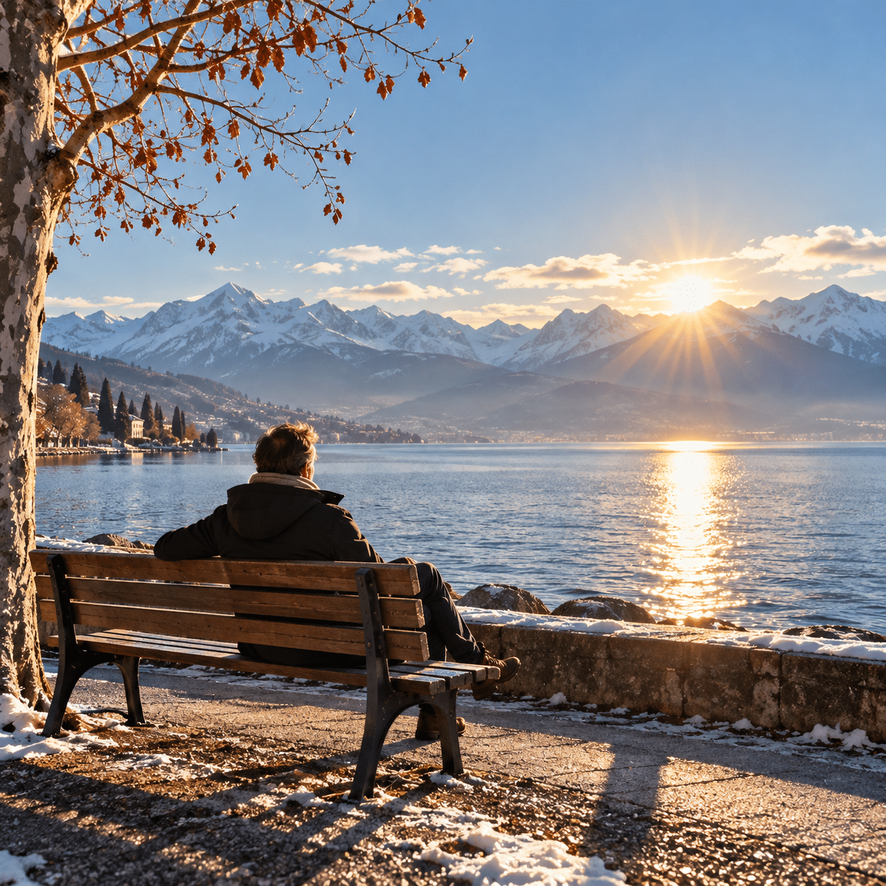 Profiter du soleil d’hiver reste agréable, mais en Suisse, il ne suffit généralement pas à assurer une production significative de vitamine D entre octobre et mars.